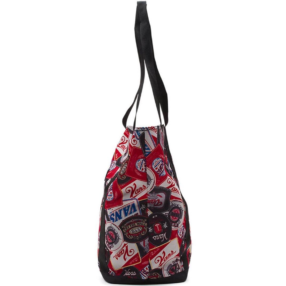 NEW VANS SKATE SURF BEACH TOTE BAG COOLER ALL OVER PRINT BEER BELLY - Picture 3 of 4